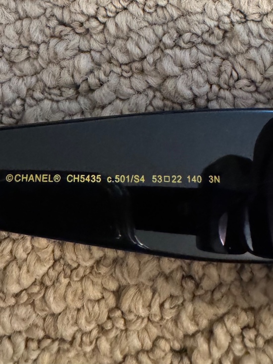 New Chanel sunglasses with box, lens cloth and carrying case